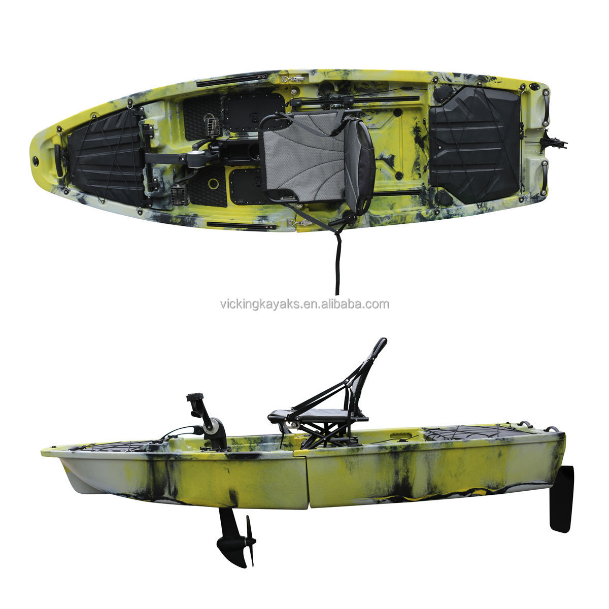 Fishing Boat Seat - 14ft Modüler Pervaneli Pedal Sürüşlü İki