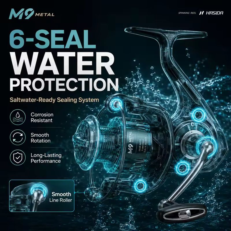 HASIDA M9 Döner Makara, Tam Me - Fishing Boat Steering Wheel incelemesi ve fiyatı