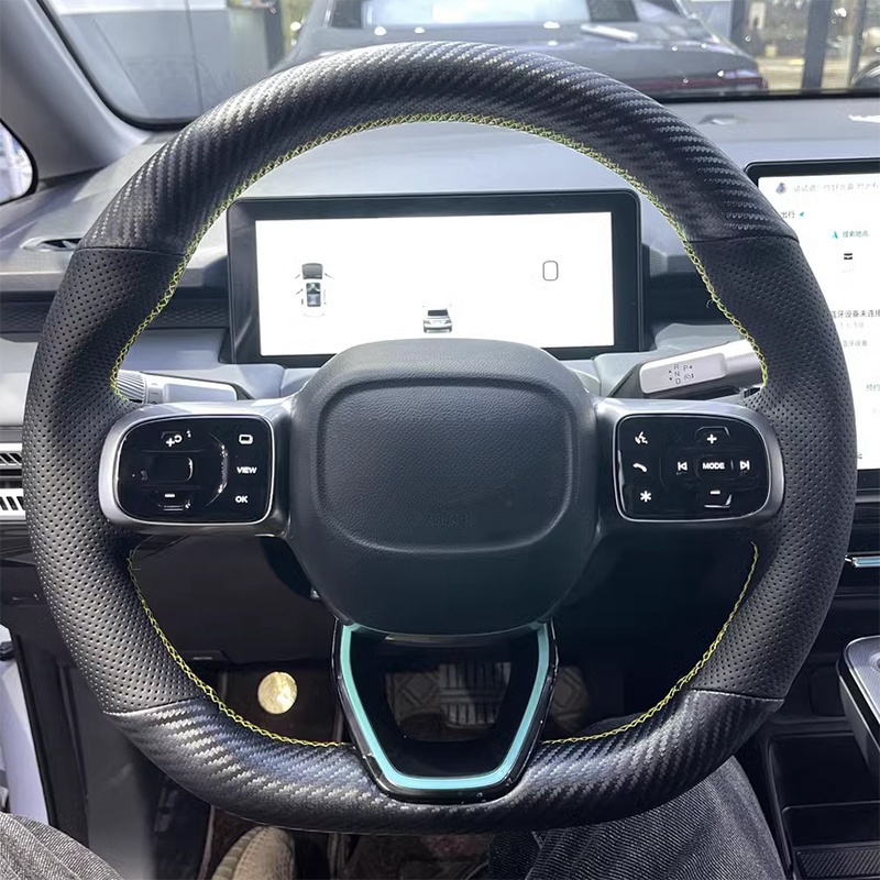 DIY Siyah Hakiki Deri Karbon F - Fishing Boat Steering Wheel incelemesi ve fiyatı